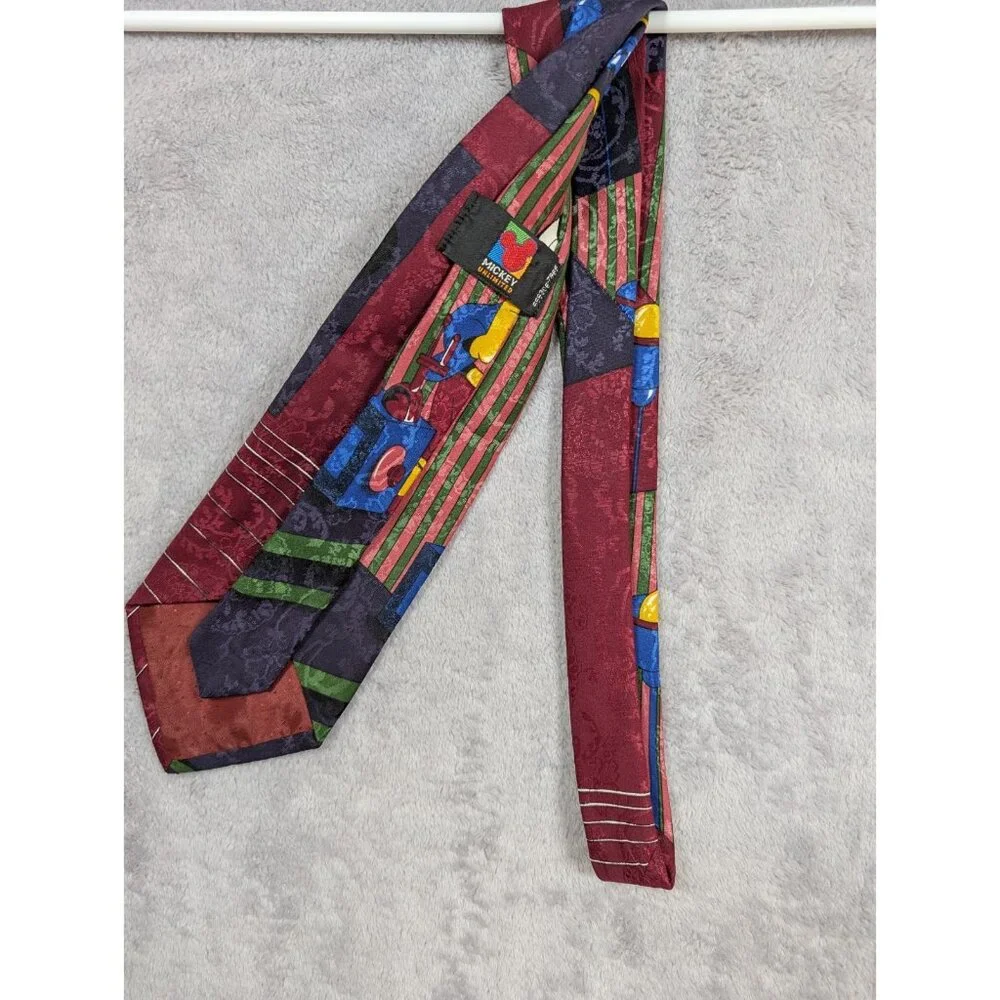 Vintage Disney Mickey Mouse Ulimited Tie Disneyland Park Resort